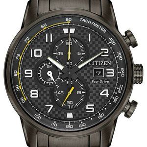 SALE! CITIZEN MENS GRAY BRACELET 45MM WATCH!